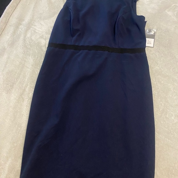 Donna Ricco Blue Backless Maxi Dress - Picture 11 of 13